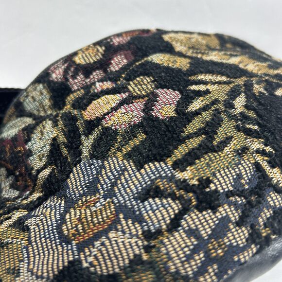 Vintage Floral Tapestry Bum Bag Fanny Pack Waist Zip Pockets Bloomcore Cottage - Picture 7 of 16